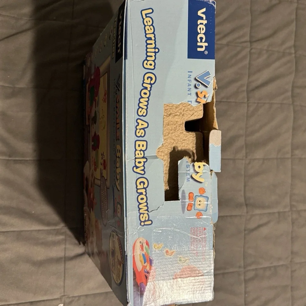 VTech V.Smile Baby Infant Development System Barney & Friends + 2 Smartridges